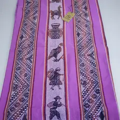 Aguayos Norteños inca lila 2.10 mts x 1.10 mts - comprar online