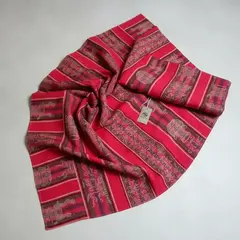 Aguayos Norteños inca Rojo 1.20 mts x 1.20mts - Pueblo Andino