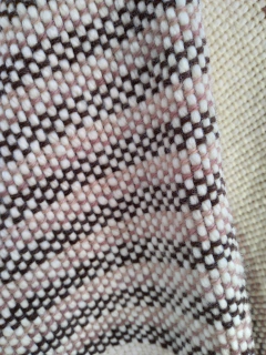 Poncho en lana de Oveja en telar # 143 en internet