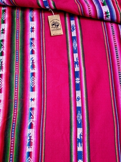 Aguayos Norteños Rojo intenso 2.10 mts x 1.10 mts
