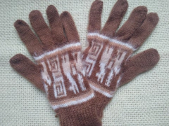 Guantes para adultos Hilado de Alpaca
