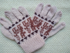 Guantes para niños Hilado de Alpaca en internet
