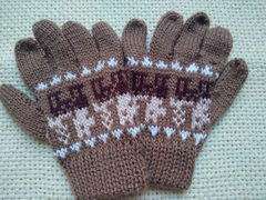 Guantes para niños Hilado de Alpaca en internet