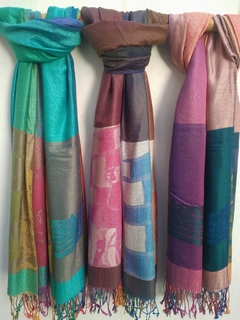 Chalinas / Pashminas livianas multicolores - comprar online