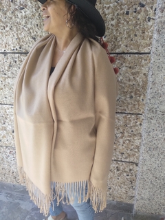 Chalinas en hilado alpaca Beige - Pueblo Andino
