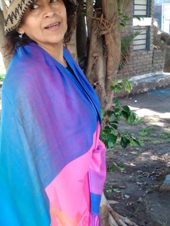 Chalinas / Pashminas livianas multicolores - comprar online