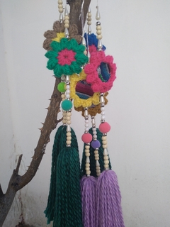 Colgante flor purmamarqueña # 809 - Pueblo Andino