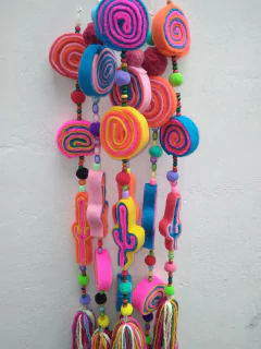 Colgante espiral carnavalero # 807