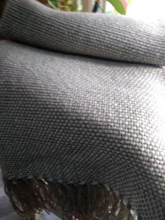 Manta / chal en telar lana de oveja texturado # 223 - Pueblo Andino