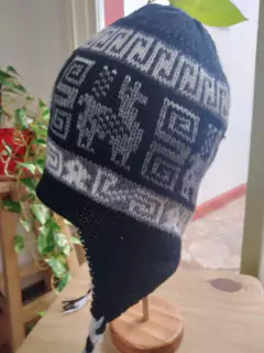 Chulos en hilado de alpaca reversibles - comprar online