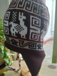 Chulos en hilado de alpaca reversibles en internet