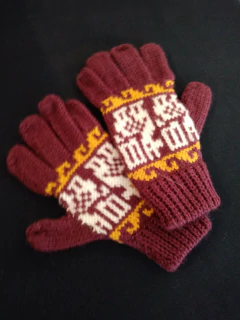 Guantes para niños Hilado de Alpaca en internet