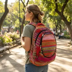 Mochilas en puyo antiguo en internet