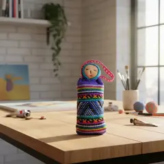 muñequitas quitapenas # 713 - Pueblo Andino