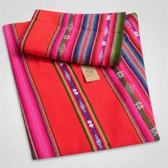 Aguayos Norteños Naranja intenso 2.10 mts x 1.10 mts - comprar online