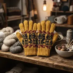 Guantes para niños Hilado de Alpaca - comprar online