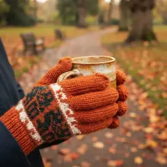 Guantes para niños Hilado de Alpaca