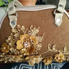 carteritas norteñas en cuero bordadas # 955 - Pueblo Andino