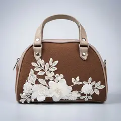 carteritas norteñas en cuero bordadas - comprar online