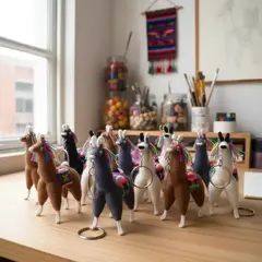 Llaveros Llama que llama medianos