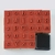 Set de Sellos Abecedario Abc Mayuscula / Minuscula + Almohadilla - tienda online