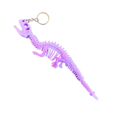 Esqueleto Dino/ PezSquishy Fidget Antistress de Silicona con Llavero - RAIMUNDO JUGUETES