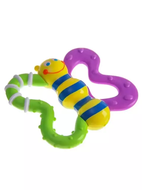 Mordillo Mariposa, Sensorial Con Textura Para Bebes