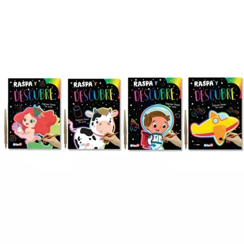 Coleccion Raspa y Descubre