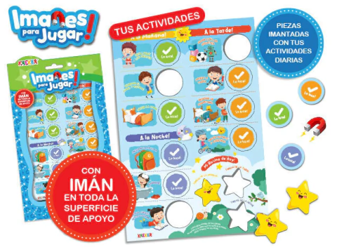 Lamina Imantada, Mi Rutia, Material Terapéutico, Pictos