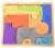 Puzzle Zoo De Madera Rompecabezas Encastre - comprar online