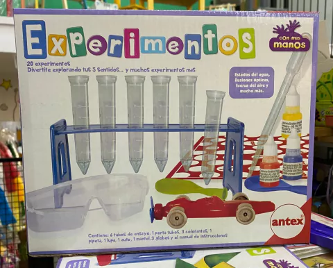 Experimentos 3 Juego Química Antex