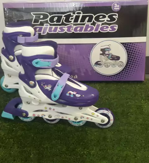 Rollers 2 En 1 Ajustables Infantiles Talle L/M Colores