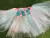 Set Tutu con Flores Infantil Disfraz