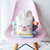 Cubo Didactico Sensorial Tela Sonajero Bebes Animalitos - comprar online