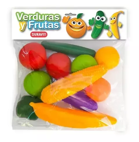 Bolsa Con Frutas Y Verduras Duravit Juguete Comida Cocina