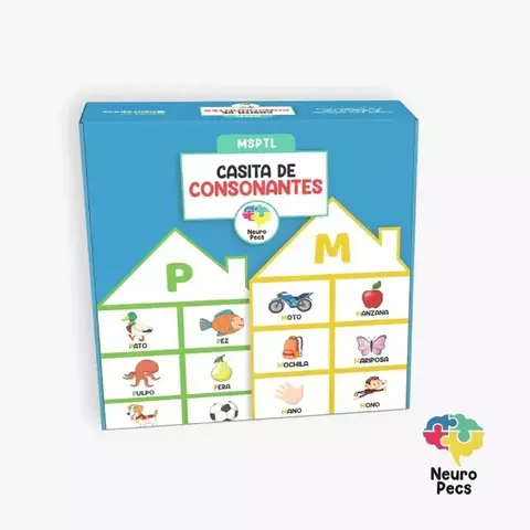 Juego Educativo Casita de Vocales/Consonantes!