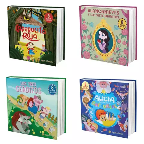Libro infantil, Coleccion Pop Up Increíbles, Libros Interactivos