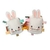 Cubo Didactico Sensorial Tela Sonajero Bebes Animalitos - comprar online