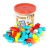 Set De Bloques 60 Piezas En Balde Mini Blocks - comprar online