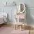 Tocador Infantil Madera Maquillaje Niñas + Silla Banquito - tienda online
