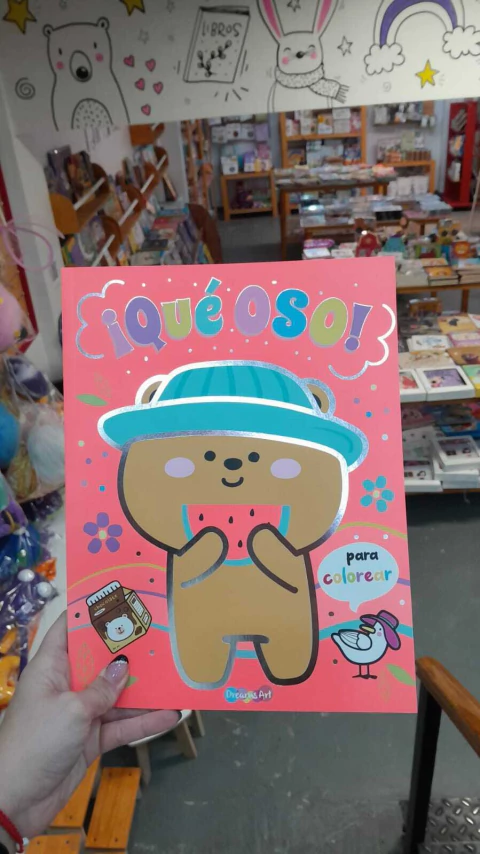 Libro Infantil Con Actividades, Para Colorear