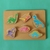 Encastre Con Relieve Volumen Dinos Dinosaurios Madera
