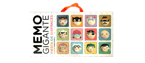 Juego de Memoria Gigante 24 Piezas Animales/ Fiesta de Disfraces/ Espacio en internet