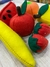 Juego Juguete Infantil Comidas Comiditas Frutas De Tela - comprar online