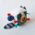 Cubo Didactico Sensorial Tela Sonajero Bebes Animalitos - tienda online