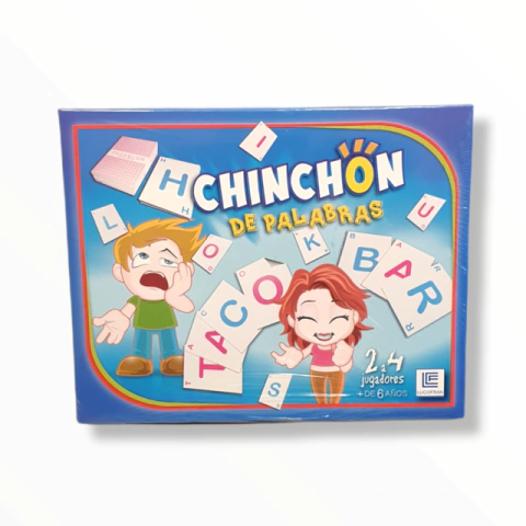 Juego de Mesa Chinchón de Palabras Letras Ingenio
