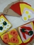 Juego Juguete Infantil Comida Cocina Tela Pizza Con Capas en internet