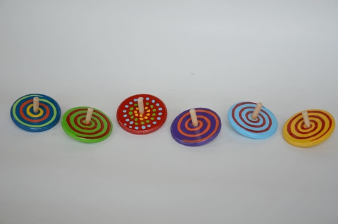 Trompos de Madera Artesanal