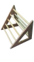 Triangulo Madera Montessori Pikler Plaza - RAIMUNDO JUGUETES