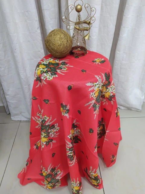 Table Cloth Mantel Navideño 180R Rustico (MAR03NAV)